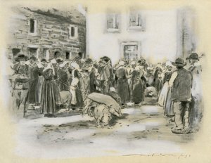 Pig Market by Mortimer Ludington Menpes